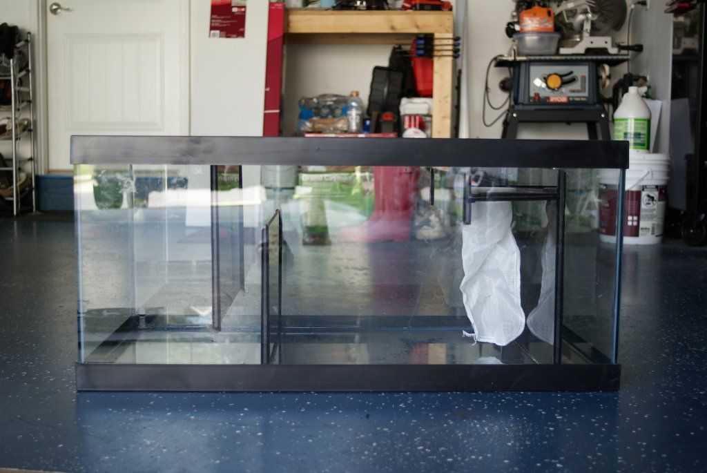 Acrylic baffles in glass sump Carolina Fish Talk Forums